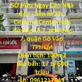 OWN A Beautiful House Now - adjacent to Cityland Center Hills Go Vap Tran Thi Nghi area _0