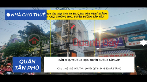 House for rent on Le Sat Street, Tan Phu District, 50m², 4 floors, 25 million VND. _0