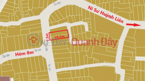 Urgent sale, price reduced by 1.3 billion VND. House for sale, 7.5x19.5m, 8m wide alley connecting Au Co and Ni Su Huynh Lien streets. _0