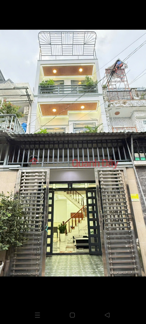 Selling a 3-story house with a shared ownership certificate located on TL57 Thanh Loc, District 12 (formerly),now An Phu Dong Ward, Ho Chi Minh City. _0