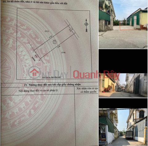 The owner needs to sell the land lot at Block Van Tien - Hung Dung Ward - Vinh City - Nghe An Province. _0