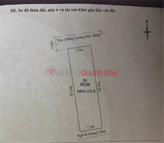 PRIME LAND - GREAT PRICE, QUICK SALE! INVESTMENT PLOT WITH HIGH PROFIT POTENTIAL IN THANH HOA CITY, THANH HOA PROVINCE Sales Listings