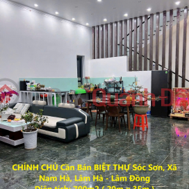 OWNER Needs to Sell VILLA Soc Son, Nam Ha Commune, Lam Ha - Lam Dong _0