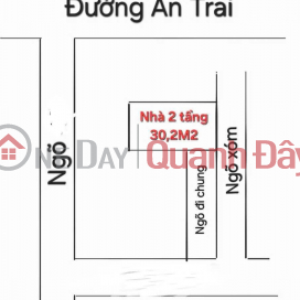 Over 4 billion, has a 2.5-storey house in Van Canh, near Van Canh market, adjacent to Trinh Van Bo street. _0