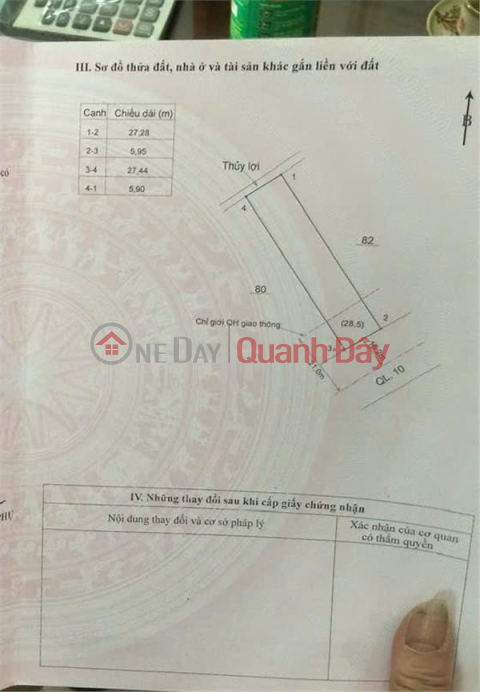 CHÍNH CHỦ Cần Bán Nhanh Nhà Vị Trí Đẹp Tại Mặt Đường 10 - Vũ Hạ - An Vũ - Quỳnh Phụ - Thái Bình _0