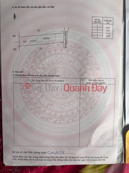 Property Search Vietnam | OneDay | Residential Sales Listings | To 500 agents selling land plots in Nhon Trach Ward, Dong Nai City, commission fully received - Price only 12 million VND per square meter.