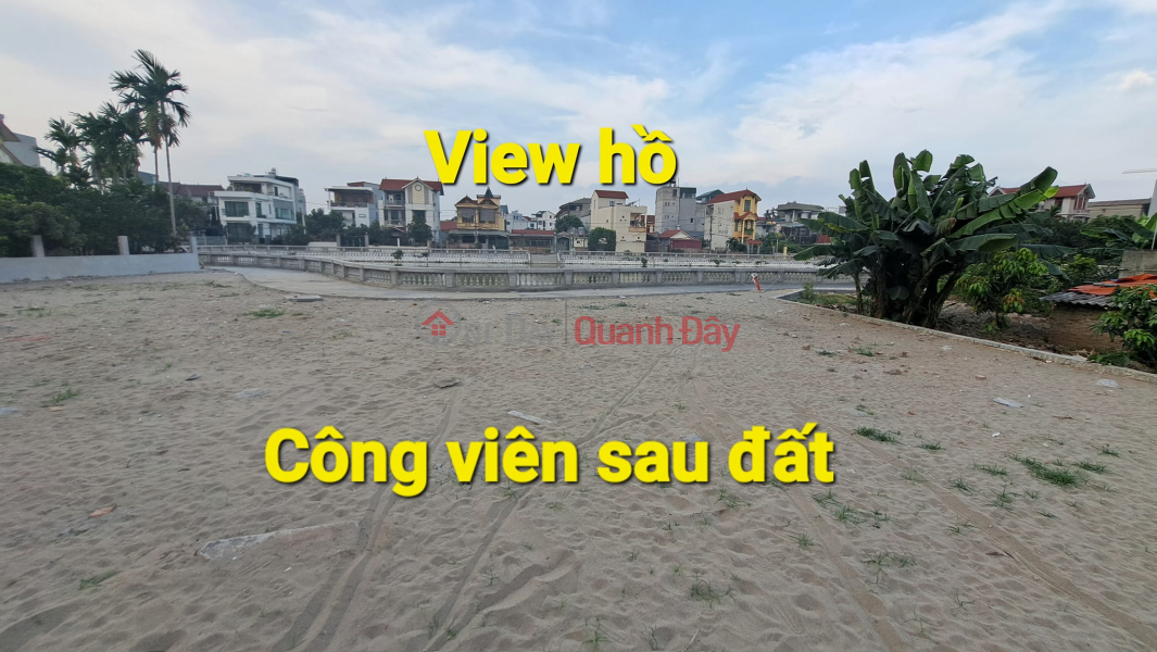 đ 12.5 Billion | FOR SALE CU CHU LOCAL LAND (LONG BIEN)_ ANGLE LOT_ VUA HO _ BUSINESS_ SAT CH_ VIEW PARK_ 129 m2 only 100 million