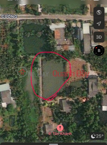 ₫ 3 Billion | OWNER FOR SALE 2 Adjacent Land Lots Beautiful Location In Tan Khanh Ward, Tan An City, Long An