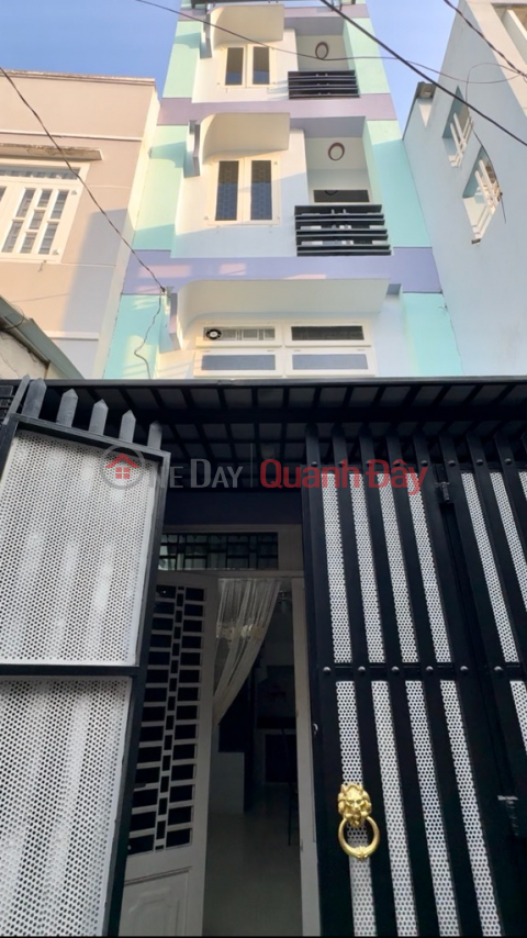 TAN PHU - TAY THANH - 5-STOREY HOUSE, 3 BEDROOMS, 4 WC, BA GAC ALLEY, PRICE 3.99 BILLION _0