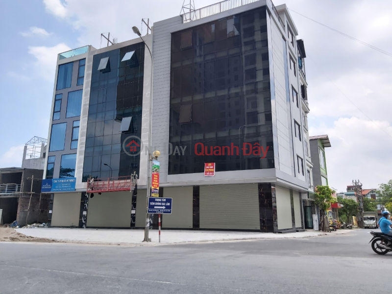 Cho thuê nhà MP Ngô Xuân Quảng.Gia Lâm, Hà Nội, 110m2x6T, thang máy, tầng hầm, PCCC vị trí KD đắc địa Niêm yết cho thuê