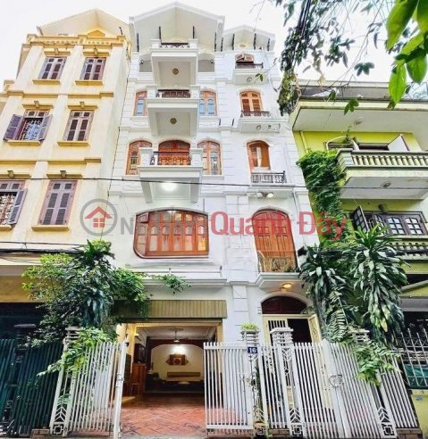 (DISTRICT COMMITTEE LOT, CAR) House for sale in HOANG CAU, Dong Da, 115m2, 5 floors, 6m frontage _0