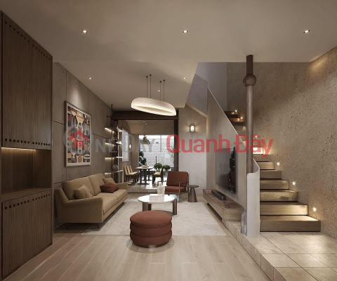 **House for sale on Hoang Hoa Tham street, Ward 13, Tan Binh district (4*15m),near the T3 train station entrance** _0