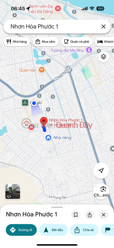 Land for sale on Nhon Hoa Phuoc 1 road - Near the city center bus station _0