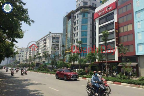 Cho thuê nhà mặt phố Trần Thái Tông căn góc 280m2 x 6 tầng + hầm, mặt tiền 14m _0