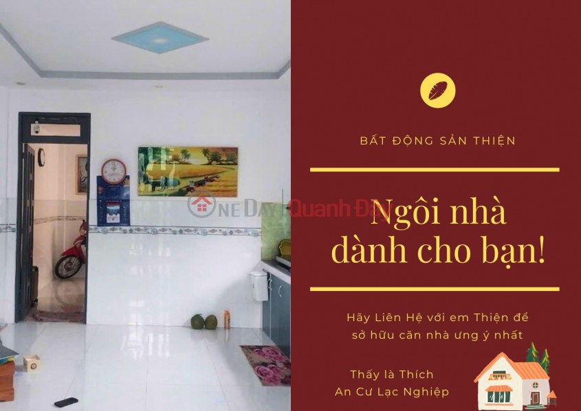 Property Search Vietnam | OneDay | Nhà ở Niêm yết bán | Bán nhà 50m2, 2 tầng, 2PN, Q.12, Hiệp Thành, 2.75 tỷ