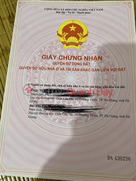 Property Search Vietnam | OneDay | Nhà ở Niêm yết bán | ĐẤT ĐẸP - GIÁ TỐT – Chính Chủ Bán Nhanh Lô Đất Vị Trí Đẹp tại Thành Phố Hà Giang