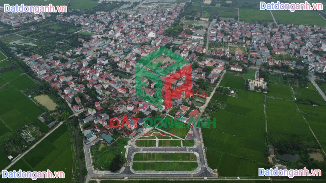 Bán đất đấu giá X8 Hà Phong Liên Hà Đông Anh 3 mặt tiền, Việt Nam | Bán | đ 3,32 tỷ