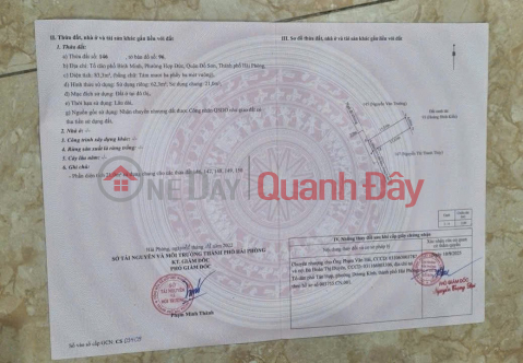 Giá hiếm 6xx triệu – Lô 62.3m² tuyến 2 Bình Minh, Nam Đồ Sơn, đầu tư sinh lời nhanh – ZALO 0567 222 555 _0