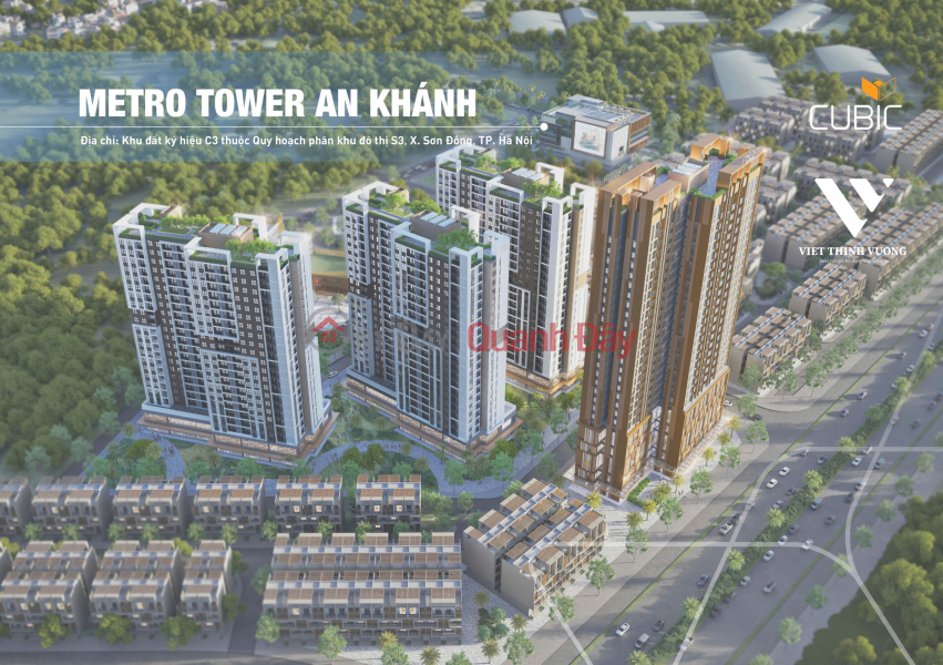 Mở bán chính thức tòa thương mại dự án Metro Tower An Khánh - Vị trí đẹp nhất, tiện ích đỉnh cao Niêm yết bán