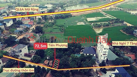 CHÍNH CHỦ CẦN BÁN LÔ ĐẤT 72,5M TẠI TIÊN PHƯƠNG-CHƯƠNG MỸ-HÀ NỘI _0