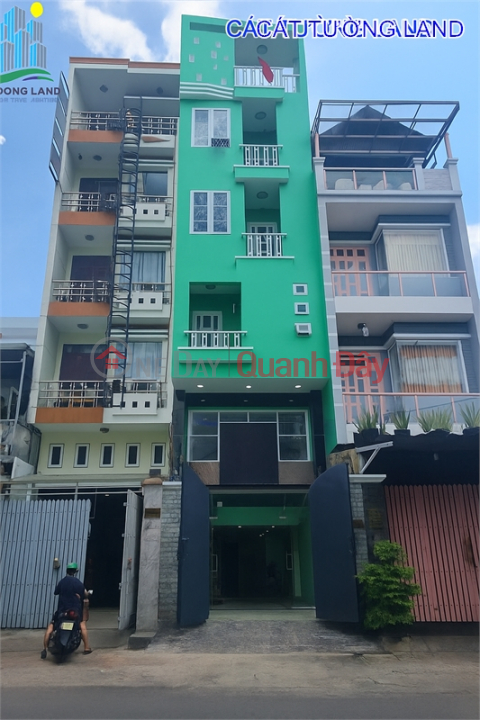 6-storey frontage house, 6 bedrooms (95m², floor area 490m²). Dam Than Huy - opposite Tan Huong market, only 14 billion _0