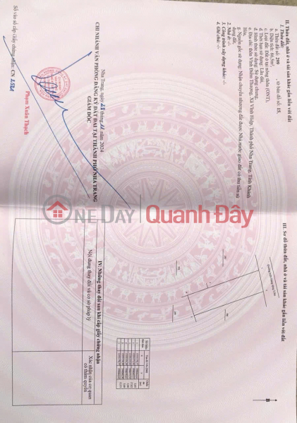 đ 1.65 Billion LAND FOR SALE IN VINH HIEP, NHA TRANG NEAR 23\\/10 AND VO NGUYEN GIAP