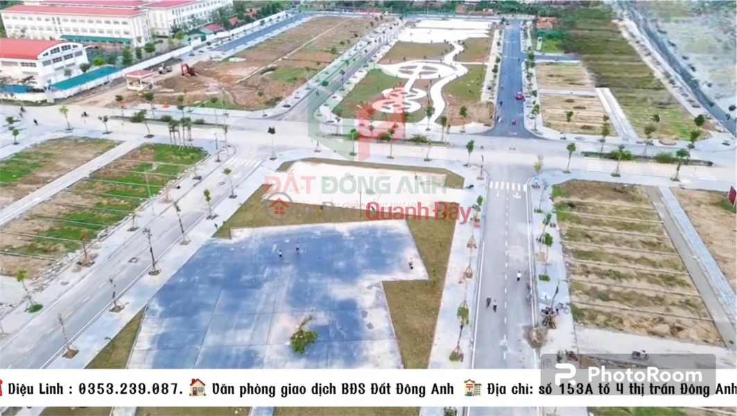 đ 1,88 tỷ | Thông báo đấu giá đất Thụy Lâm, Đông Anh ( ĐỢT 2 )