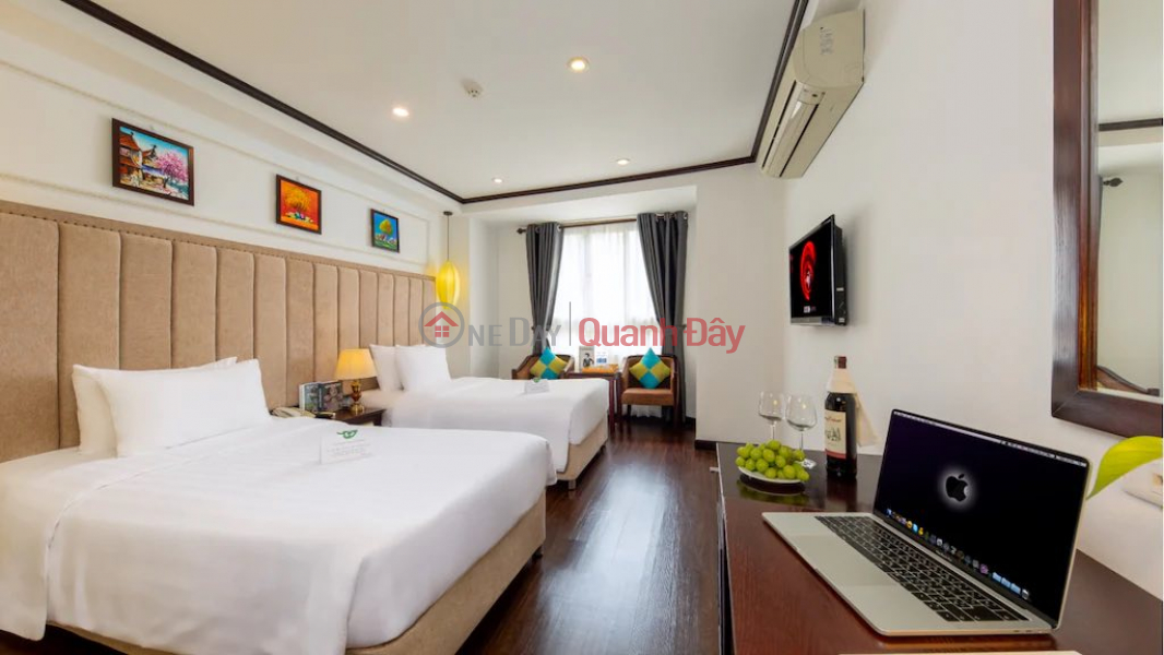 (Owner) Selling a 12-story hotel building with 56 rooms on Cua Bac street, 6.8m frontage, price 218 billion VND. Sales Listings