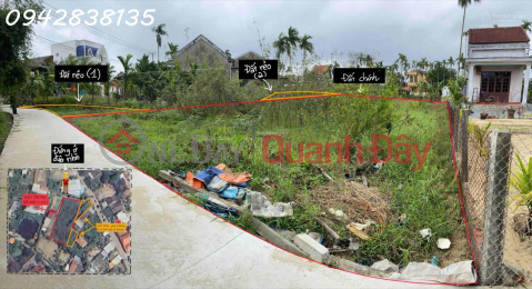 Land for sale at Rung Dua Bay Mau Street, Cam Thanh Ward, Hoi An: Area 805.5m2, investment price _0