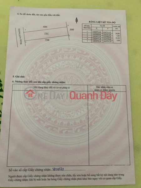 ĐẤT CHÍNH CHỦ - GIÁ TỐT - Vị Trí Ấp 4 Xã An Viễn, Huyện Trảng Bom, Tỉnh Đồng Nai, Việt Nam, Bán | đ 1,15 tỷ