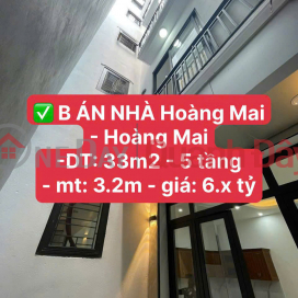 BÁN NHANH NHÀ 5 tầng Hoàng Mai - Quận Hoàng Mai - TIỆN ÍCH BẠT NGÀN _0