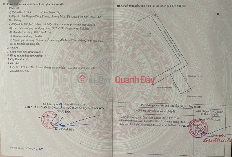 LOT 58.2M² RARE PRICE 9XX MILLION – NEAR 35M PLANNING ROAD – ZALO 0567 222 555 Sales Listings