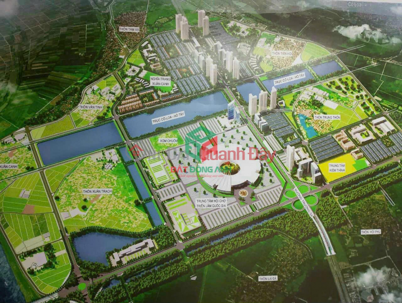 Selling 75m² on the main axis of Luc Canh Xuan, near Vinhomes Co Loa Project Vietnam, Sales | đ 17.1 Billion