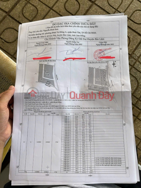 RARE LAND LOT - BEAUTIFUL LOCATION - GOOD PRICE need to quickly sell land lot in Loc Phu Commune, Bao Lam Lam Dong _0