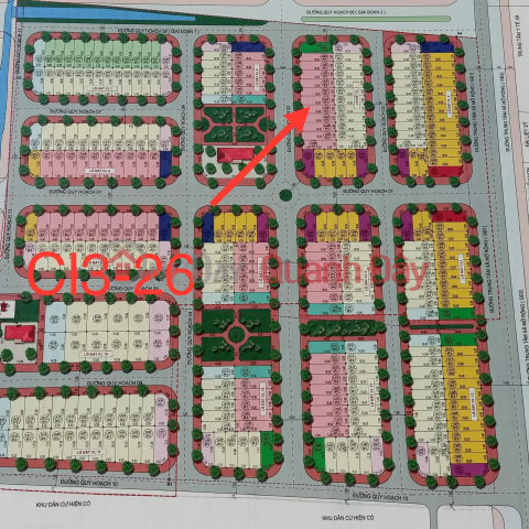 For sale 90m plot of land opposite flower garden in Hoa Phong residential area, My Hao town _0