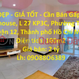 CĂN HỘ ĐẸP - GIÁ TỐT - Cần Bán Gấp Chung cư First Home Thạnh Lộc _0