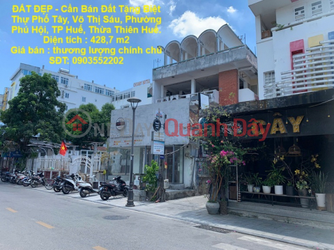 ĐẤT ĐẸP - Bán Đất Tặng Biệt Thự Phố Tây, Võ Thị Sáu, Phường Phú Hội, TP Huế, Thừa Thiên Huế _0