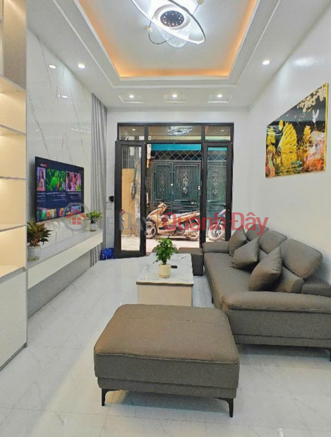 DOAN KE THIEN, BEAUTIFUL HOUSE WITH 2 AIRY WORTH - SMALL ALLEY, NEAR THE STREET - BILLION-DOLLAR FURNITURE, 5 FLOORS x 48M2 _0