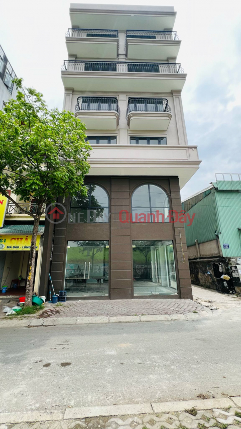 Corner building Ngoc Thuy, 90m x 8 floors, 7.5m frontage, sidewalk, car access, prime business location _0