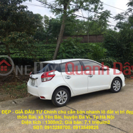 ĐẤT ĐẸP - GIÁ ĐẦU TƯ Chính chủ cần bán nhanh lô đất vị trí đẹp tại huyện Ba Vì, Tp Hà Nội _0