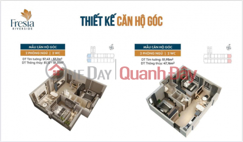 Bán căn 2 phòng ngủ - 1 wc tại Tân Vạn Biên Hoà - Được AGRIBANK cho vay 75% - Diện tích 51,5m2 _0