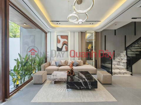 Newly built 3-story house with frontage on Con Dau 2 Street - Hoa Xuan _0