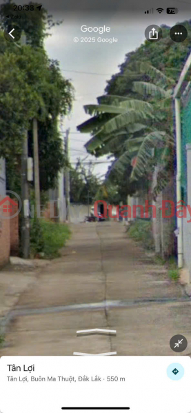 Property Search Vietnam | OneDay | Nhà ở, Niêm yết bán | Chính chủ bán đất hẻm 69 Hoàng Thế Thiện - Buôn Ma Thuột - 85m2, giá chỉ 800 triệu