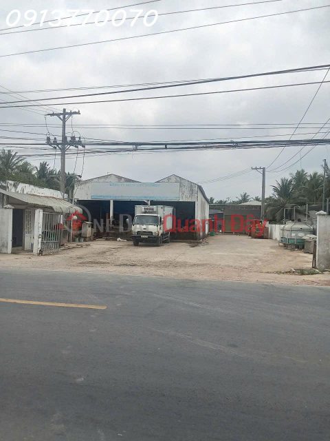 Bán kho xưởng mặt tiền quốc lộ 57B xã lộc Thuận, huyện Bình Đại, Tỉnh Bến Tre. _0