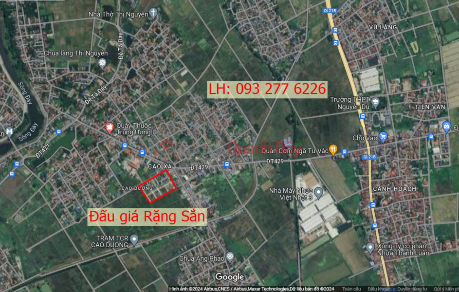 Selling piece LK3-02 at auction of cassava range in Cao Duong commune - Thanh Oai. Location next to nice airy corner lot. Price 35 million\\/m | Vietnam, Sales | đ 2.6 Billion