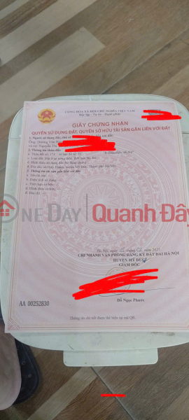 Chính chủ bán đất Hợp Thanh, Mỹ Đức - 66m2 - vị trí thuận tiện, giá thương lượng Niêm yết bán
