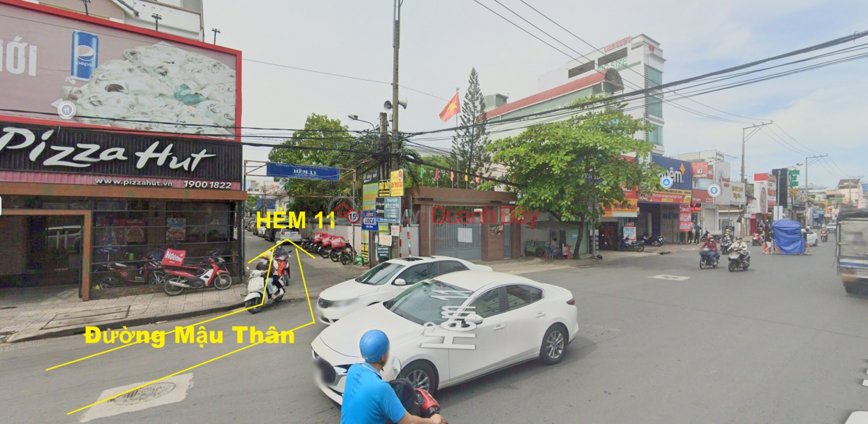House for sale on Mau Than Street, Xuan Khanh Ward, Ninh Kieu District, Can Tho, 574.2m2 x 3 floors, no brokerage fee. Sales Listings