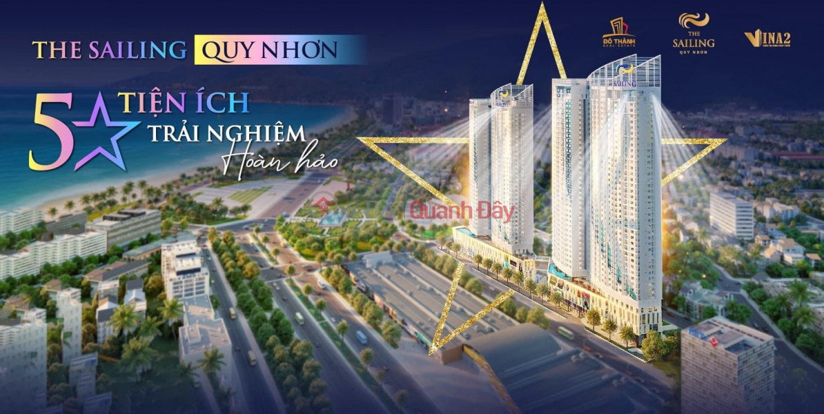 Căn hộ 400tr (15%) đồng sở hữu ngay căn hộ view biển Tại Quy Nhơn. Niêm yết bán