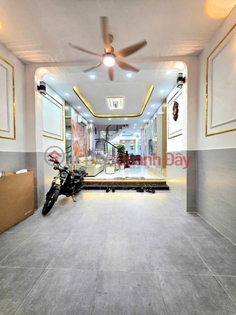 A 4-story house suitable for both living and business, located in a densely populated area, priced at just over 8.5 billion VND. _0