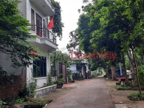 Super hot 35m2 land lot in Thuy Huong near Chuc Son, price just over 1 billion - Area 35m2 frontage, 4m back _0